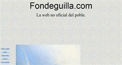 Desktop Screenshot of fondeguilla.com